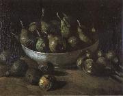 Vincent Van Gogh Still life with an Earthen Bowl and Pears (nn04) oil on canvas